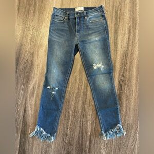 Free people distressed Jean